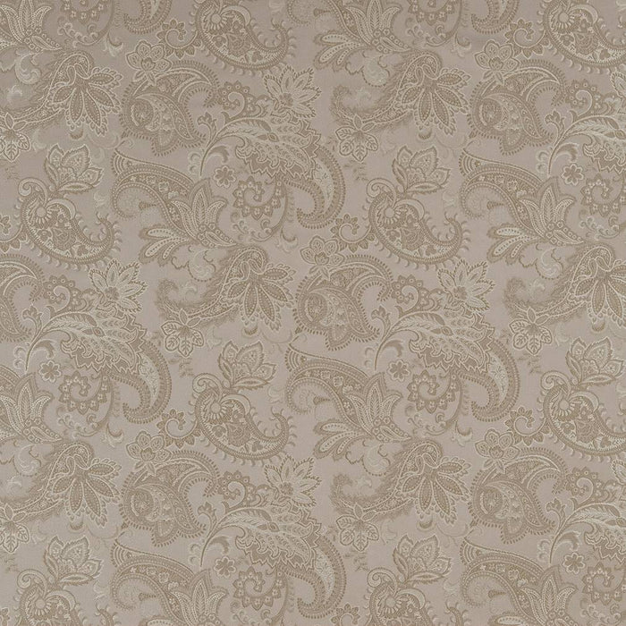 Charlotte Pewter Paisley Fabric Sample D1558