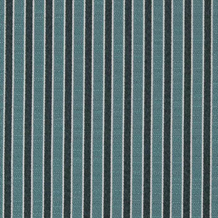 Charlotte Aqua Stripe Fabric Sample D2129