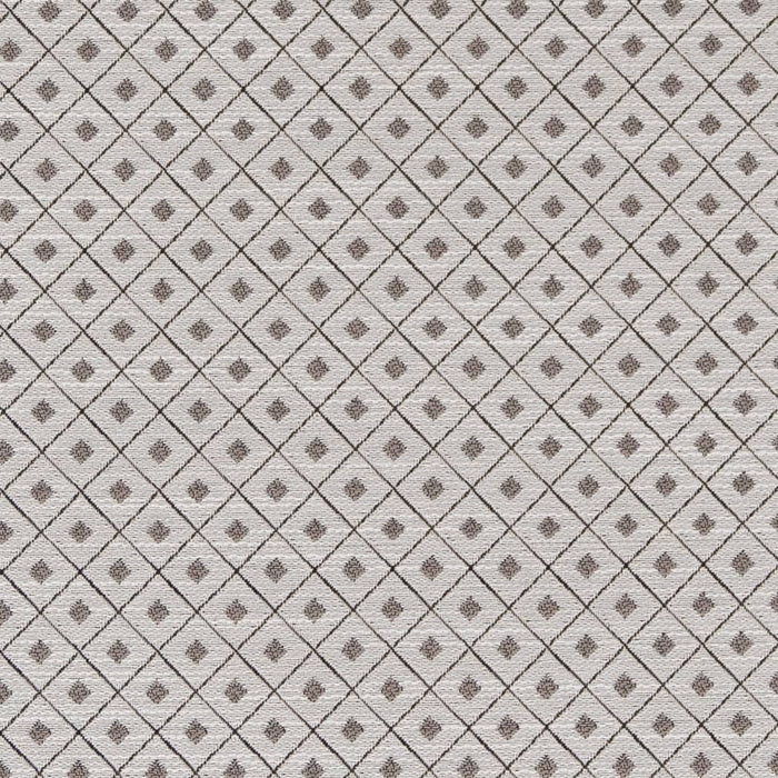Charlotte Pewter Diamond Fabric D2155