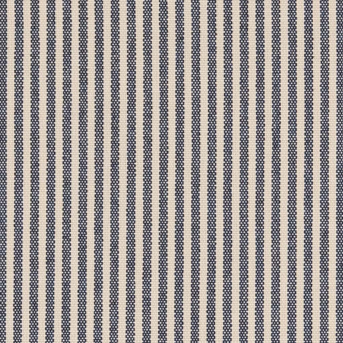 Charlotte Ticking Navy Fabric Sample D2588