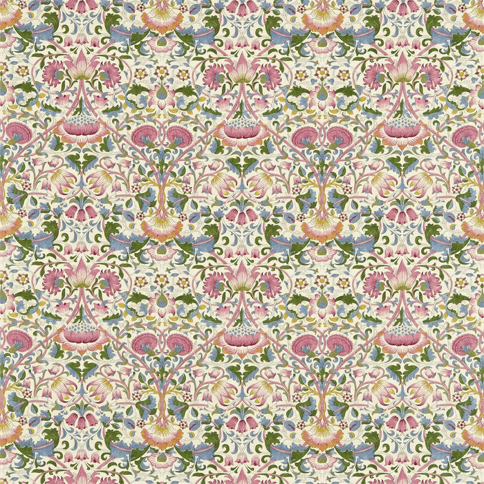 Morris & Co Lodden Blush/Woad 222525 Fabric DARP222525