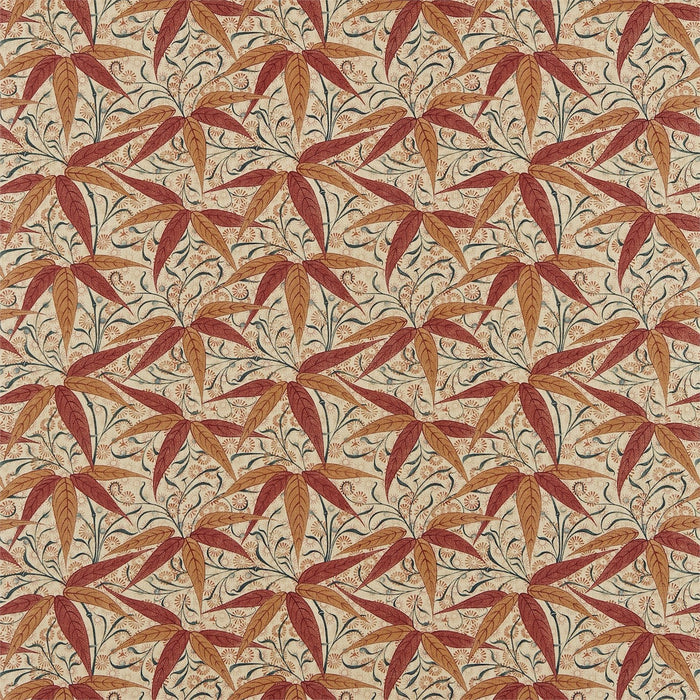 Morris & Co Bamboo Russet/Siena 222527 Fabric DARP222527