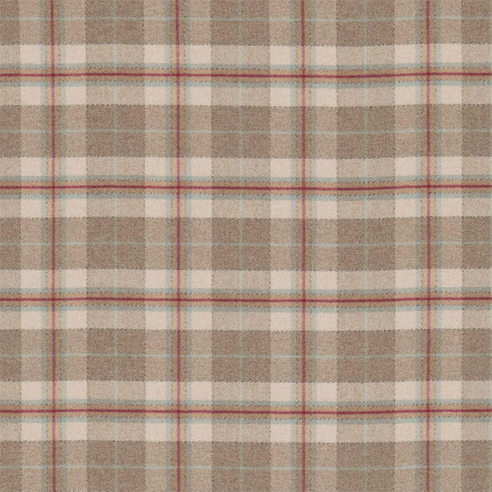 Sanderson Milton Cherry/Biscuit 233250 Fabric DBYR233250