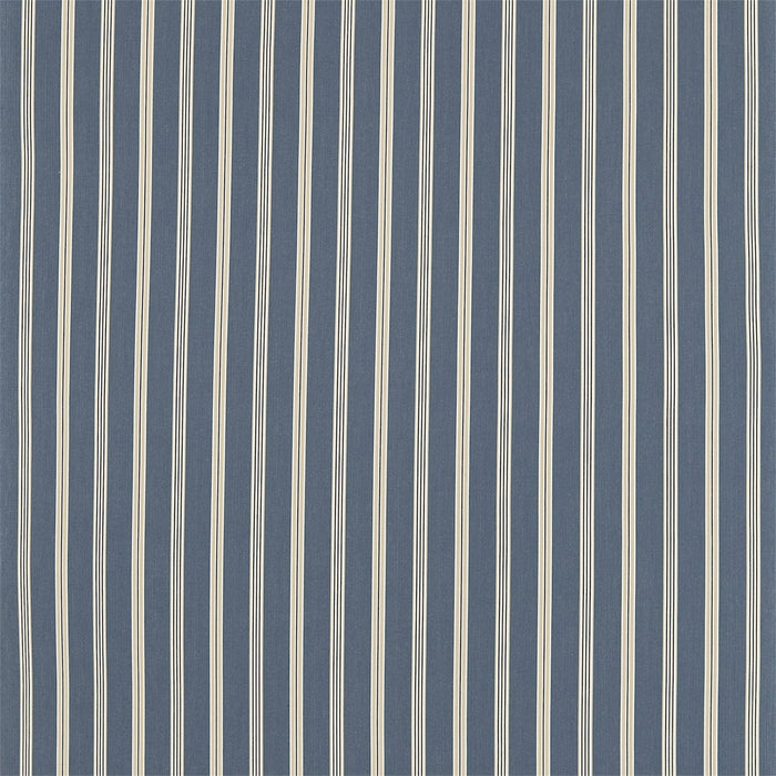 Sanderson Brecon Indigo/Biscuit 232667 Fabric DCST232667