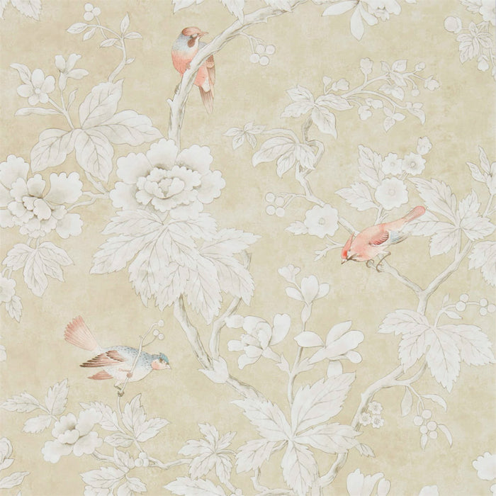 Sanderson Chiswick Grove Gold 216385 Wallpaper DDAM216385