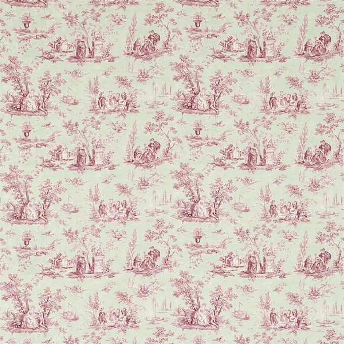 Sanderson Josette Rose/Sage 223985 Fabric DFAB223985