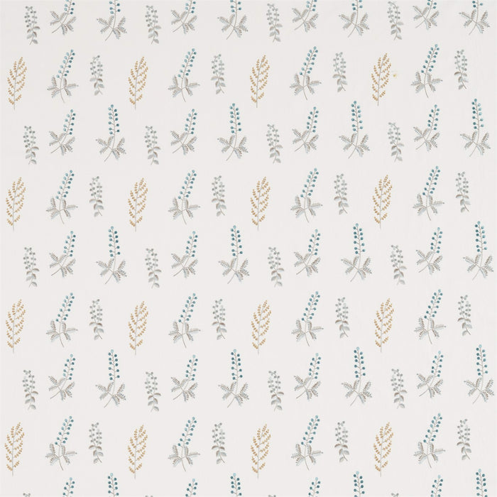 Sanderson Bilberry Dijon/Teal 236424 Fabric DHPO236424