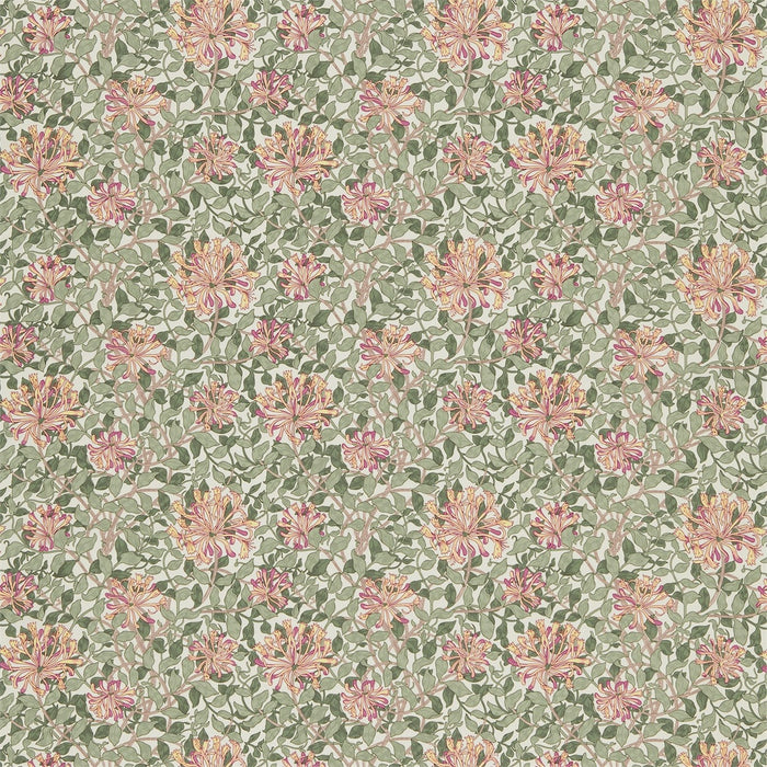 Morris & Co Fruit Cerise/Sage HS201 Fabric DJA1HS201