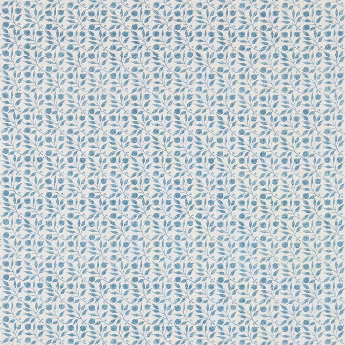 Morris & Co Rosehip Mineral Blue 224490 Fabric DM3P224490