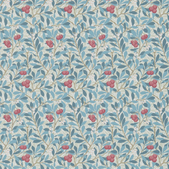 Morris & Co Arbutus Woad/Russet 214718 Wallpaper DM3W214718