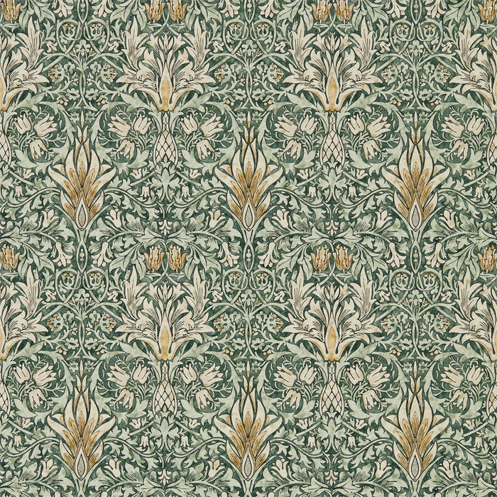 Morris & Co Snakeshead Forest/Thyme 216427 Wallpaper DMA4216427