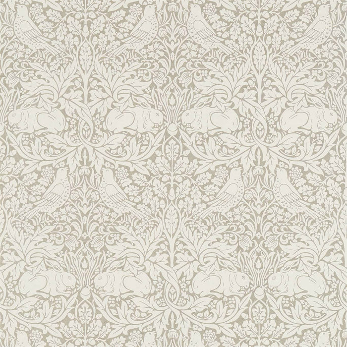 Morris & Co Pure Brer Rabbit Gilver 216532 Wallpaper DMPN216532