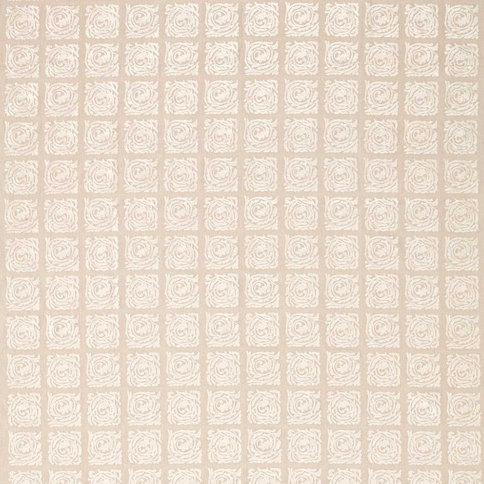 Morris & Co Pure Scroll Embroidery Flax 236613 Fabric DMPN236613