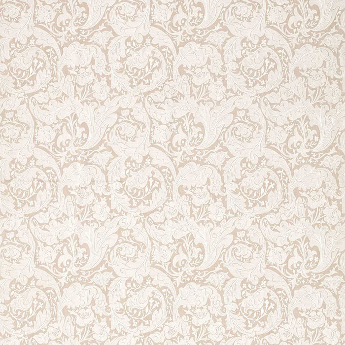 Morris & Co Pure Bachelors Button Embroidery Flax 236617 Fabric DMPN236617