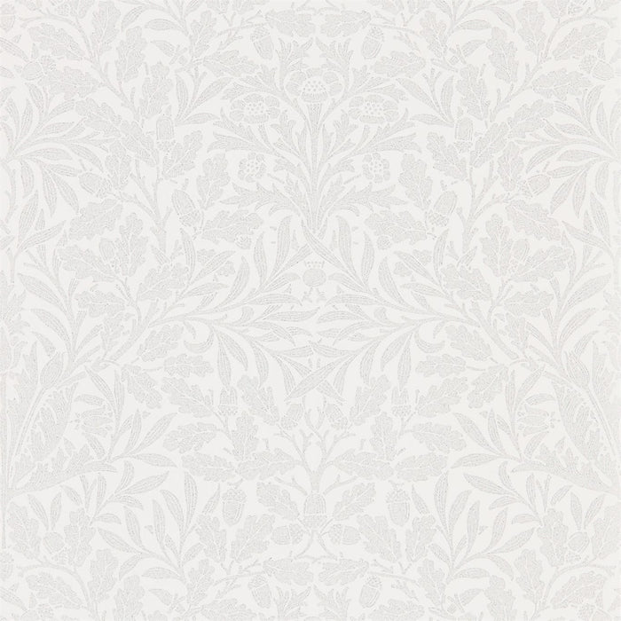 Morris & Co Pure Net Ceiling Chalk/Silver 216043 Wallpaper DMPU216043