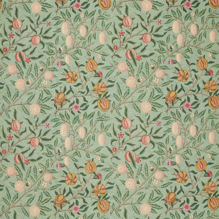 Morris & Co Fruit Velvet Privet/Thyme 236927 Fabric DROF236927