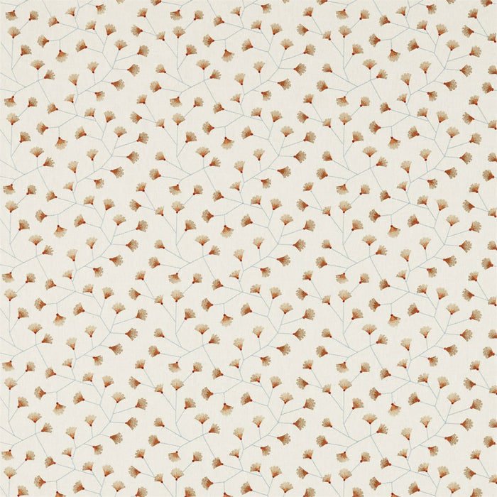 Sanderson Gingko Trail Brick 235884 Fabric DSCA235884