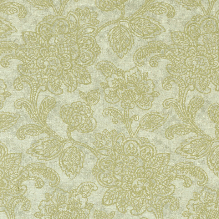 Clarke & Clarke Cranbrook Citron Fabric F1044/02.CAC.0