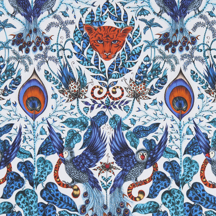 Clarke & Clarke Amazon Blue Fabric F1107/01.CAC.0