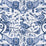 Clarke & Clarke Extinct Blue Fabric F1109/01.CAC.0