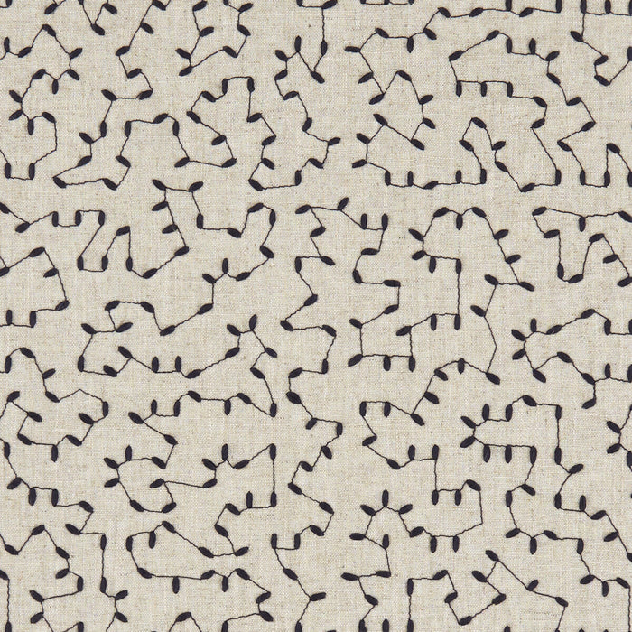 Clarke & Clarke Bibury Midnight Fabric F1121/06.CAC.0