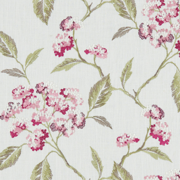 Clarke & Clarke Summerby Raspberry Fabric F1125/05.CAC.0