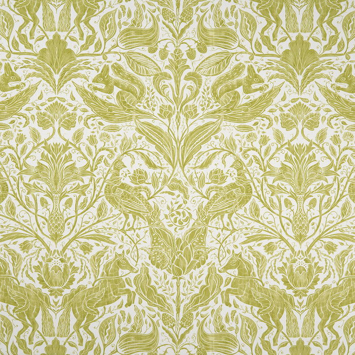 Clarke & Clarke Forest Trail Citrus Fabric F1159/01.CAC.0