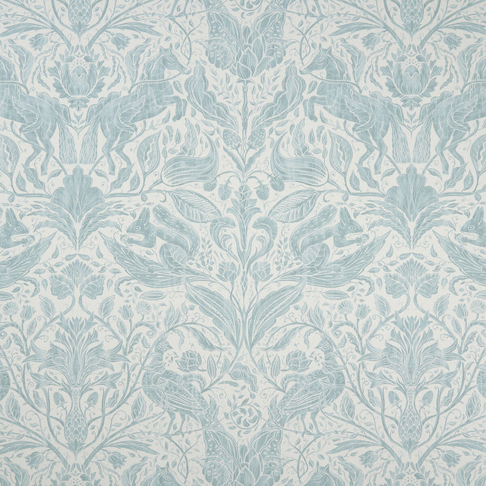 Clarke & Clarke Forest Trail Duckegg Fabric F1159/02.CAC.0