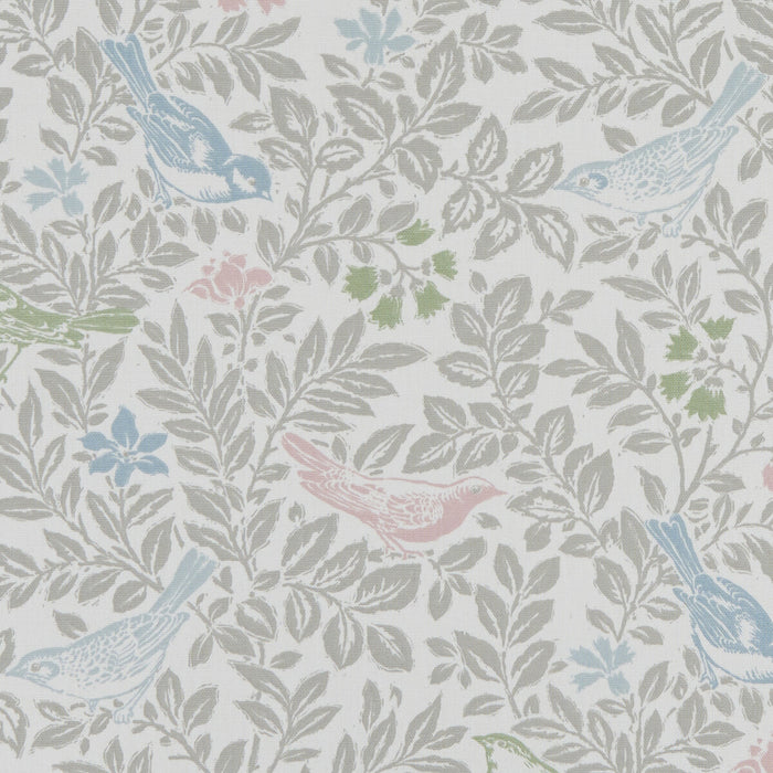 Clarke & Clarke Bird Song Pastel Fabric F1184/02.CAC.0