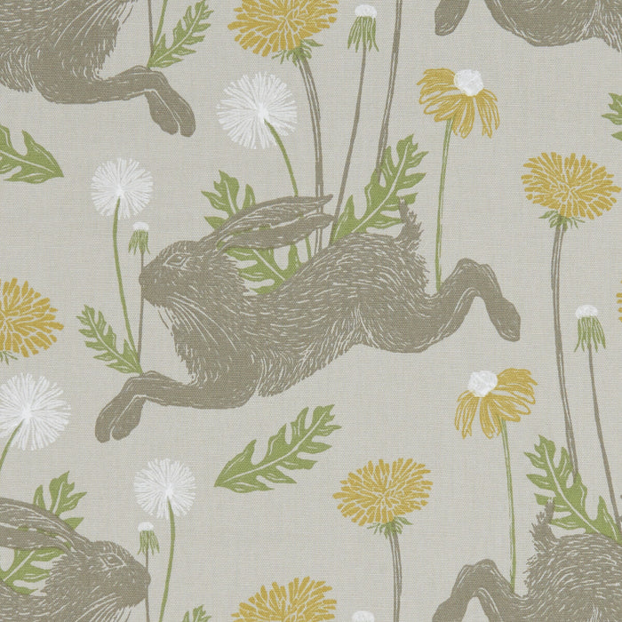 Clarke & Clarke March Hare Linen Fabric F1190/01.CAC.0