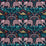 Clarke & Clarke Zambezi Satin Navy Fabric F1487/02.CAC.0