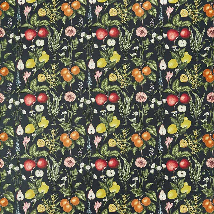 Clarke & Clarke Sorento Ebony Velvet Fabric F1510/01.CAC.0