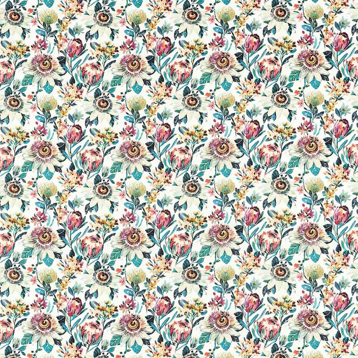 Clarke & Clarke Paradise Russet Fabric F1519/03.CAC.0