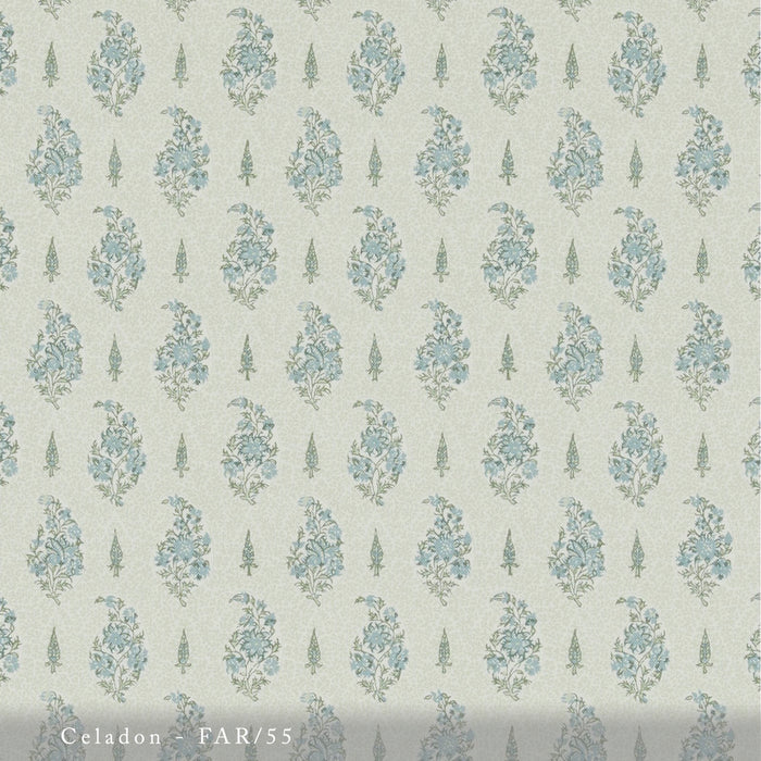 Lisa Fine Fariba Celadon Fabric FAR-55