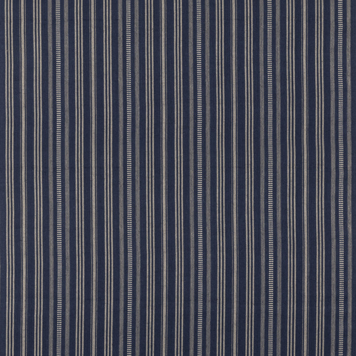 Mulberry Home Signal Stripe Indigo Fabric FD831.H10.0