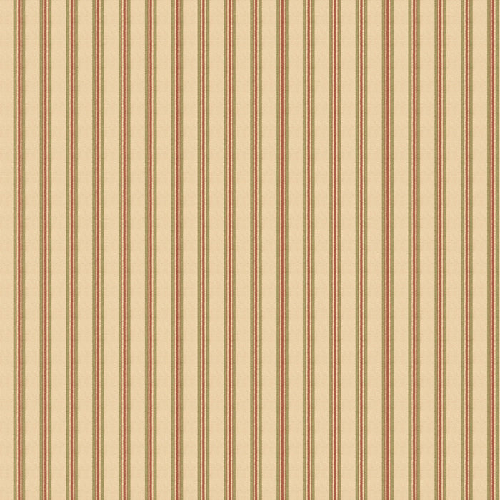Mulberry Home Somerton Stripe Moss Wallpaper FG109.R107.0