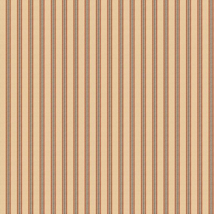 Mulberry Home Somerton Stripe Spice Wallpaper FG109.T30.0