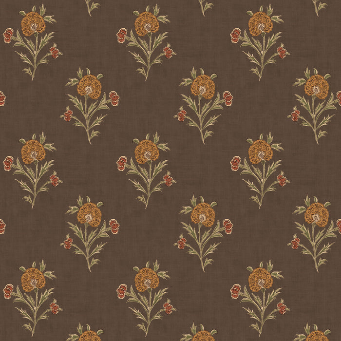 Mulberry Home Somerton Espresso Wallpaper FG111.K74.0
