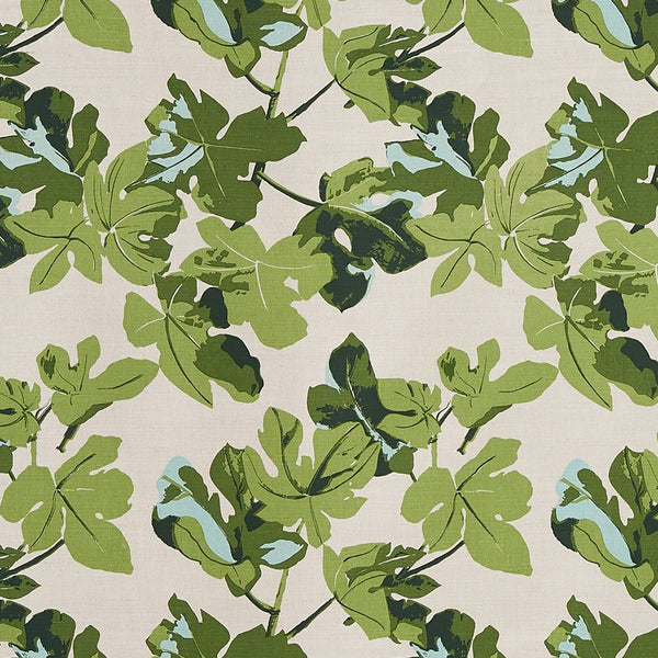 Peter Dunham Fig Leaf Orig On Natural Fabric 111FIG01