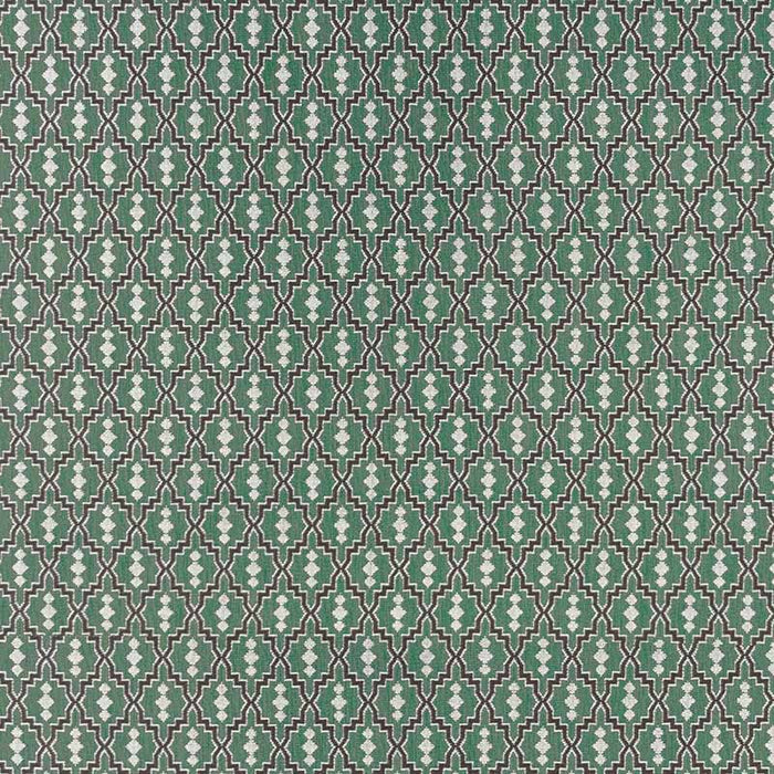 Gaston Y Daniela Aztec Verde Oscuro Fabric GDT5152.008.0