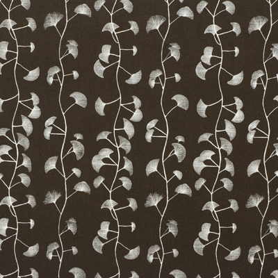 Lee Jofa Modern Fans Choco/Cream Fabric GWF-2616.616.0