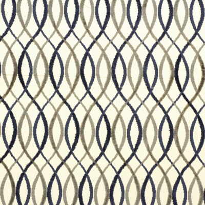 Lee Jofa Modern Infinity Beige/Midnight Fabric GWF-2642.50.0