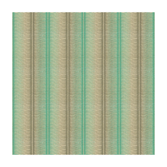 Lee Jofa Modern Stripes Aqua Fabric GWF-3509.13.0