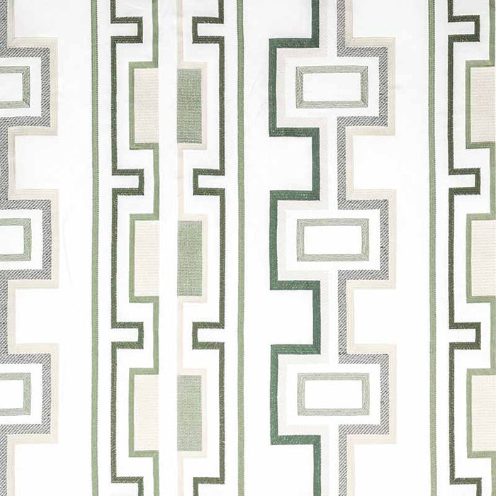 Lee Jofa Modern Tritone Embroidery Sage Fabric GWF-3779.30.0