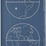 Peter Dunham Globe White On Indigo Wallpaper 151GLB02