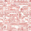 Galbraith & Paul Granada Sangria Wallpaper