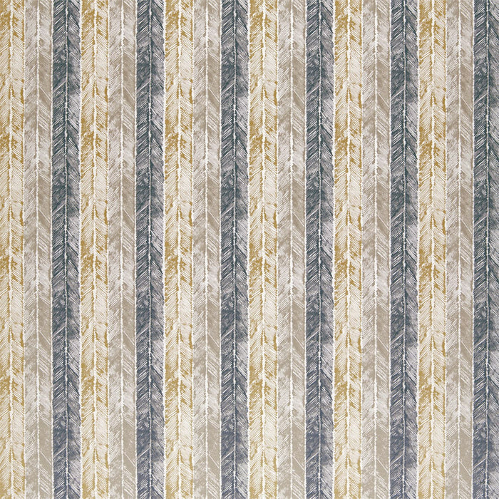 Harlequin Walchia Charcoal/Mocha/Brass 131904 Fabric HFRA131904