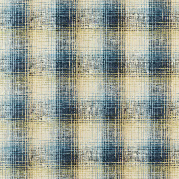 Harlequin Hamada Denim/Ochre 132885 Fabric HHAM132885