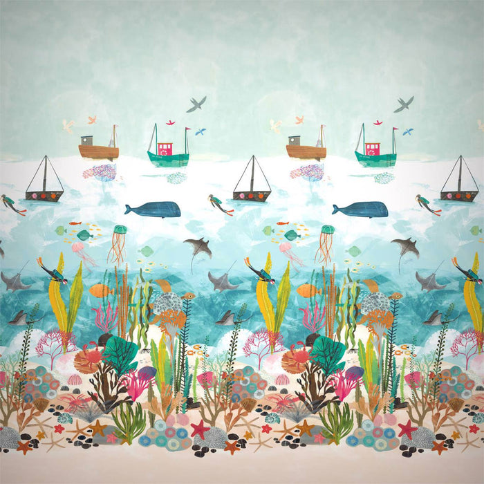 Harlequin Above And Below Marine Life Above And Below Marine Life 112648 Wallpaper HLTF112648