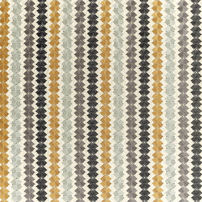 Harlequin Kalimba Honey/ Topaz/ Slate 133062 Fabric HMIF133062